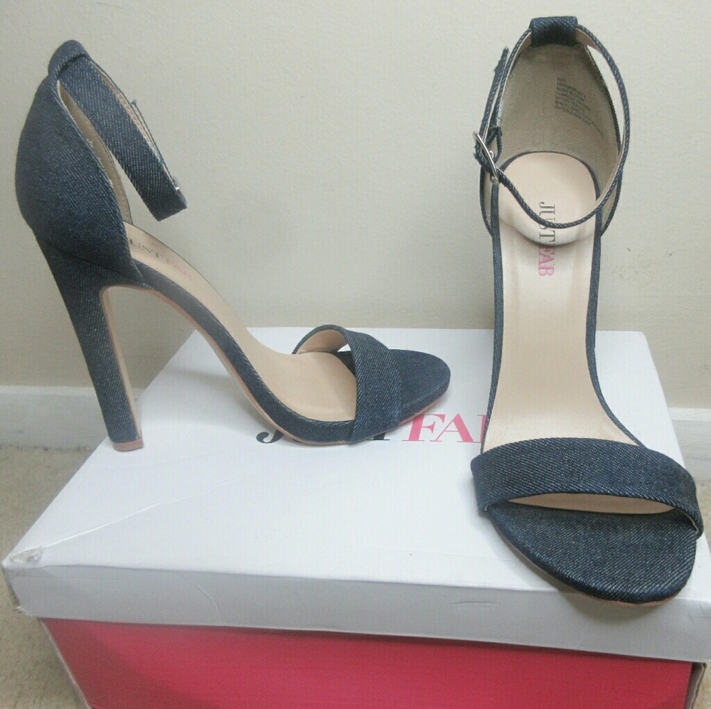 Denim Heels